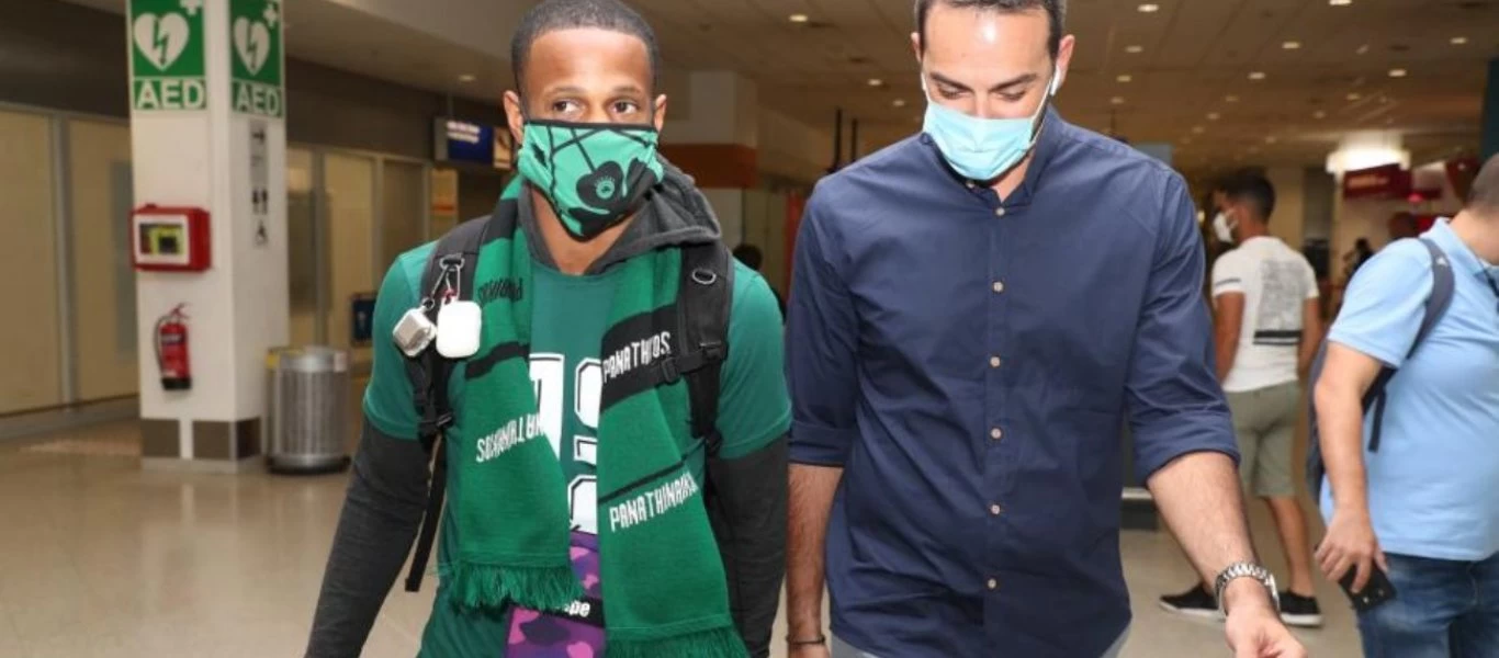 Στην Αθήνα ο Π.Τζάκσον: «Ενθουσιασμένος που ανήκω στον Παναθηναϊκό - Ανυπομονώ να παίξω μπροστά στον κόσμο μας»